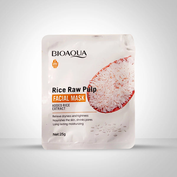 BIOAQUA Rice Raw Pulp Facial Mask